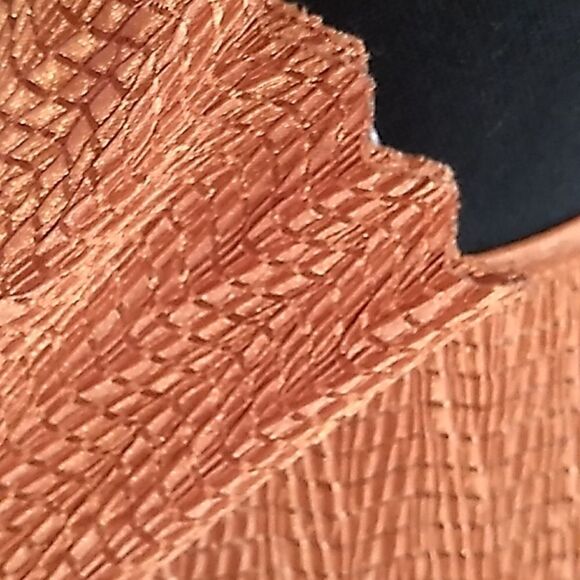 gold shimmer retro stretch top - Picture 6 of 9